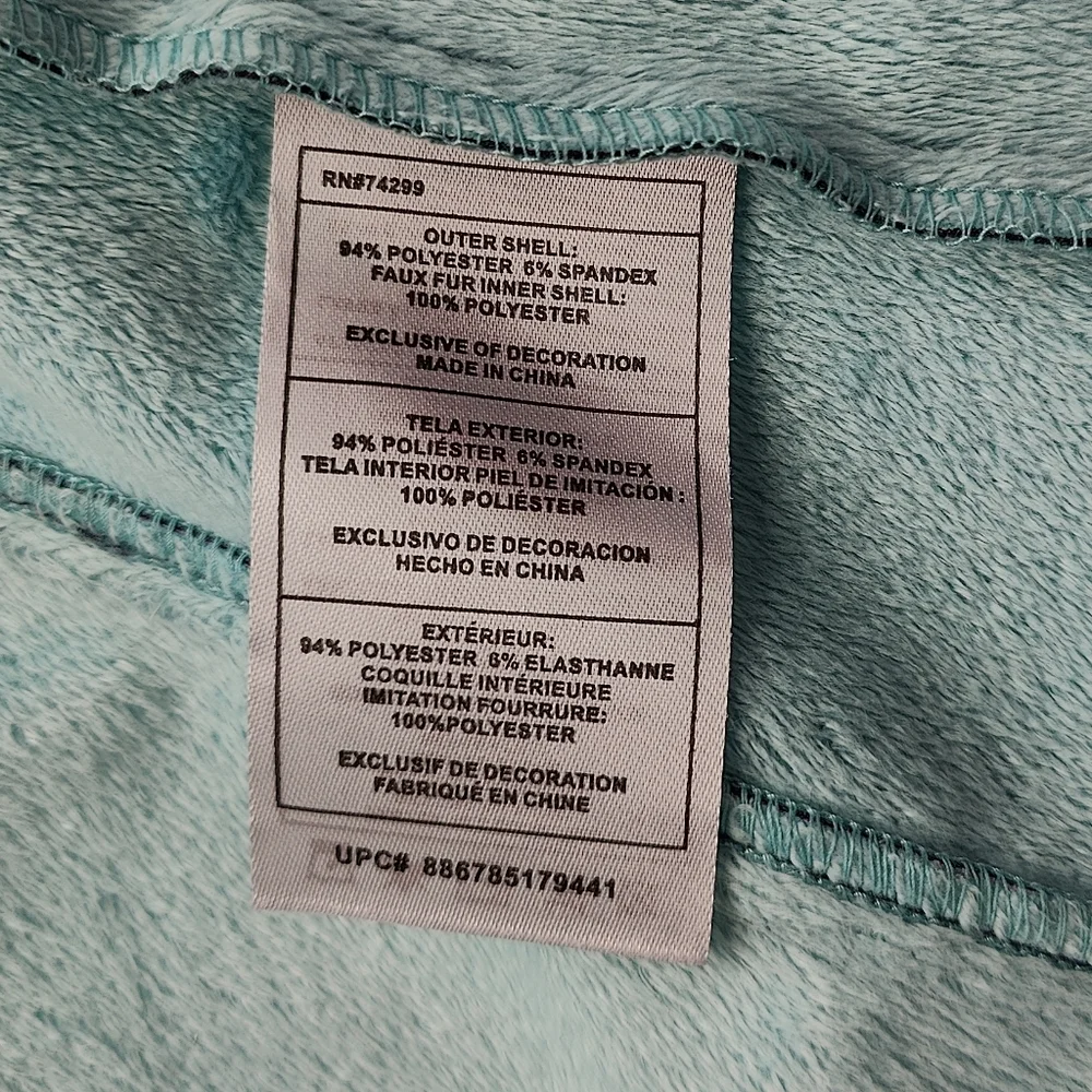 Free Country Girl's Softshell Wind & Water Resistant - Gray Floral - Size 5/6 - Picture 12 of 13